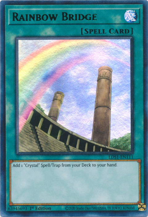 Rainbow Bridge (Green) [LDS1-EN111] Ultra Rare | Devastation Store