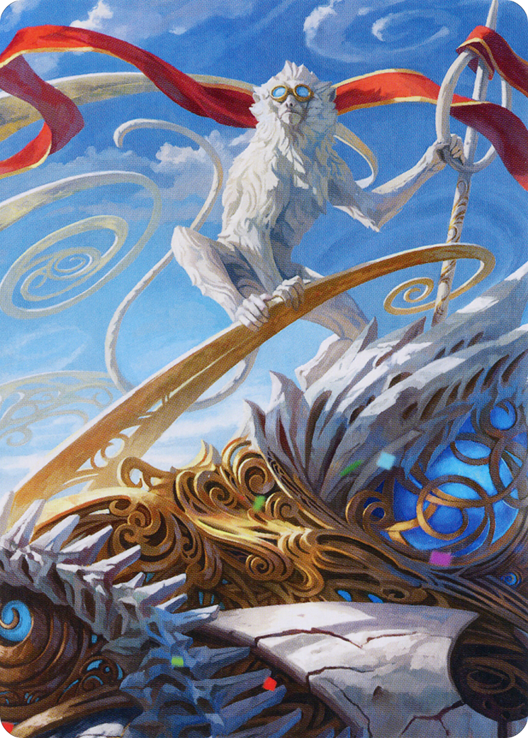 Ragavan, Nimble Pilferer Art Card [March of the Machine Art Series] | Devastation Store