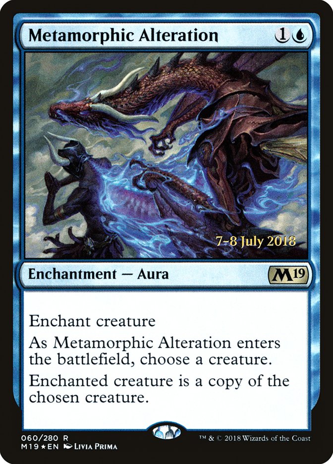 Metamorphic Alteration  [Core Set 2019 Prerelease Promos] | Devastation Store