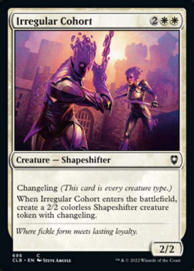 Irregular Cohort [Commander Legends: Battle for Baldur's Gate] | Devastation Store