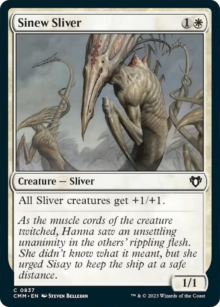 Sinew Sliver [Commander Masters] | Devastation Store