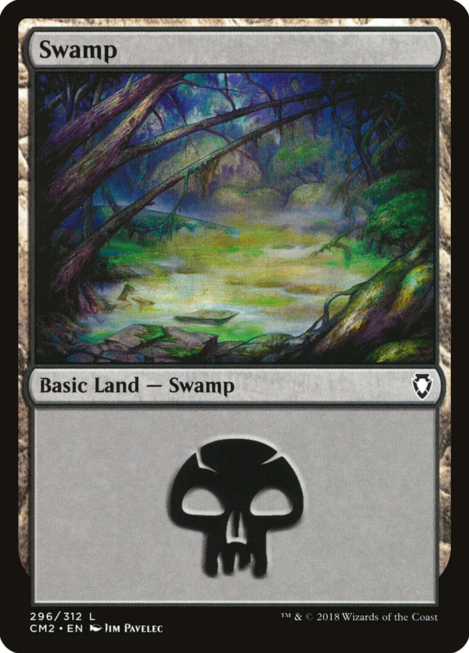 Swamp (296) [Commander Anthology Volume II] | Devastation Store