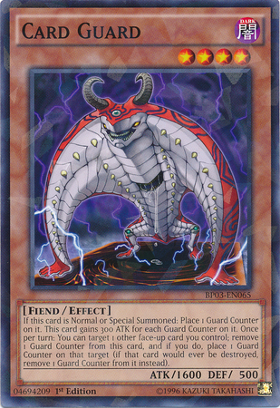 Card Guard [BP03-EN065] Shatterfoil Rare | Devastation Store