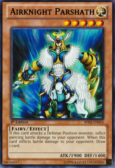 Airknight Parshath [BP02-EN016] Rare | Devastation Store