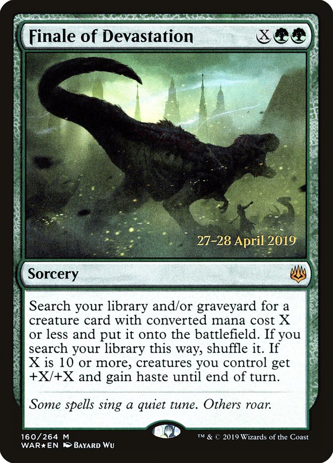 Finale of Devastation  [War of the Spark Prerelease Promos] | Devastation Store