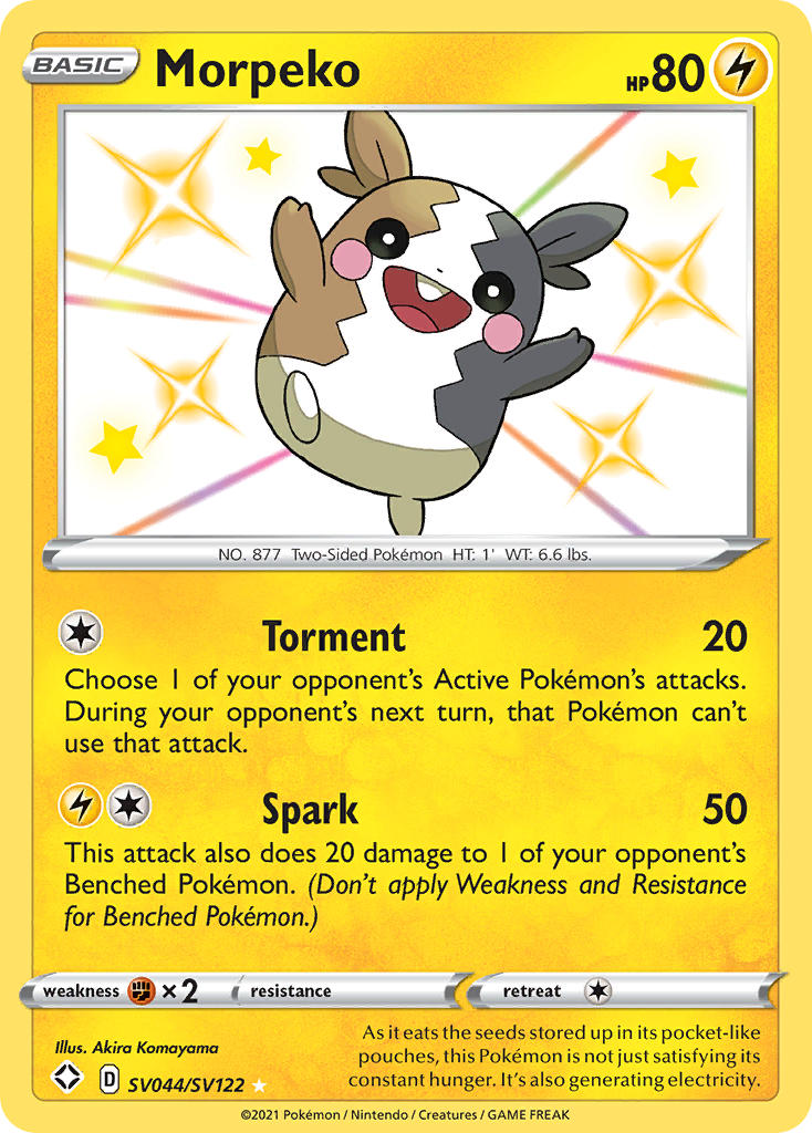 Morpeko (SV044/SV122) [Sword & Shield: Shining Fates] | Devastation Store