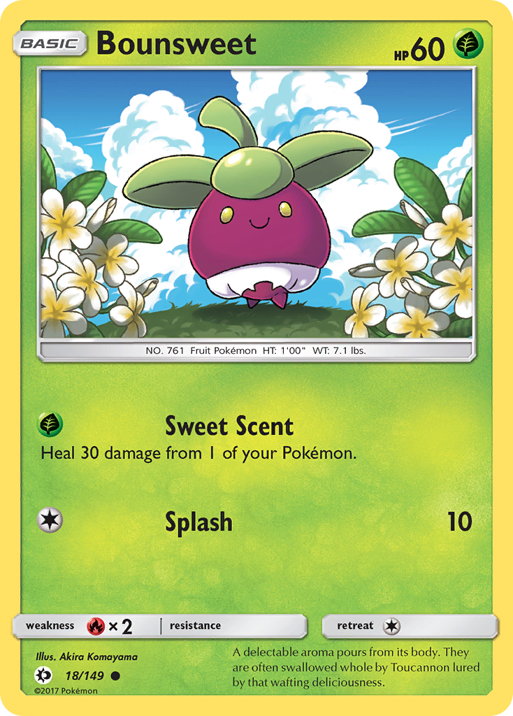 Bounsweet (18/149) [Sun & Moon: Base Set] | Devastation Store
