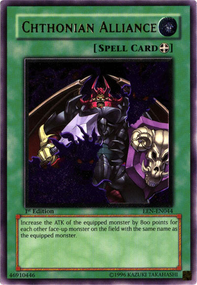 Chthonian Alliance [EEN-EN044] Ultimate Rare | Devastation Store