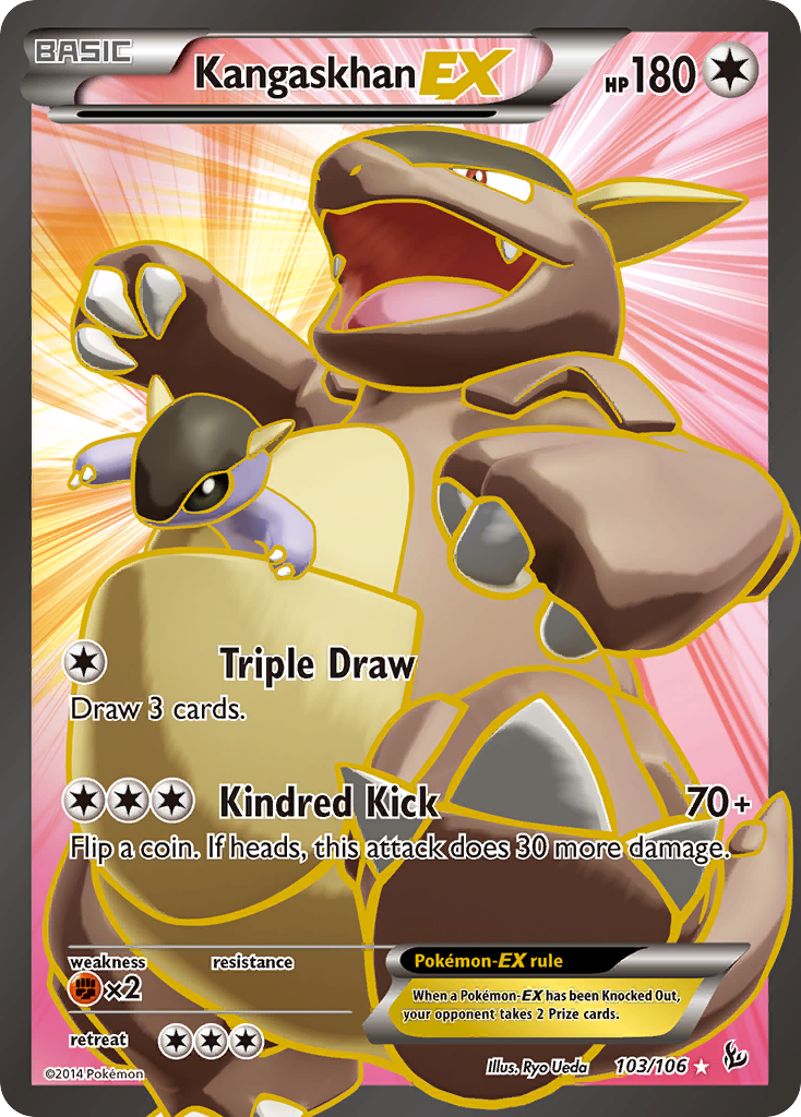 Kangaskhan EX (103/106) [XY: Flashfire] | Devastation Store