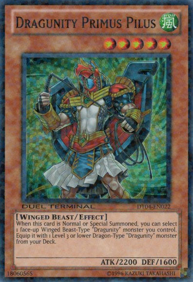 Dragunity Primus Pilus [DT04-EN022] Super Rare | Devastation Store
