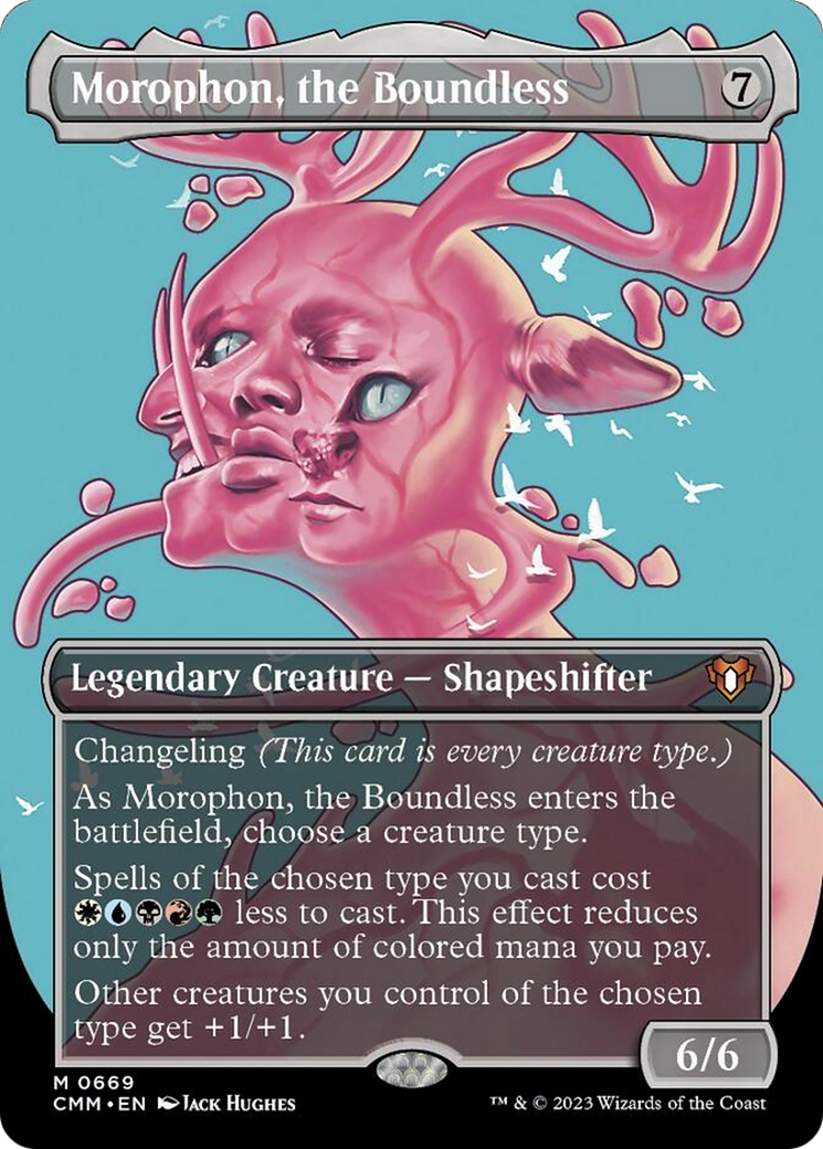 Morophon, the Boundless (Borderless Profile) [Commander Masters] | Devastation Store