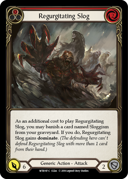 Regurgitating Slog (Red) [WTR197-C] Alpha Print Normal - Devastation Store | Devastation Store