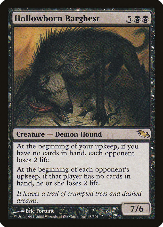 Hollowborn Barghest [Shadowmoor] - Devastation Store | Devastation Store