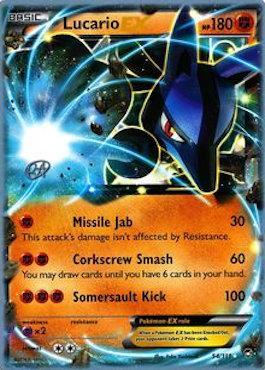 Lucario EX (54/111) (The Flying Hammer - Rowan Stavenow) [World Championships 2015] | Devastation Store