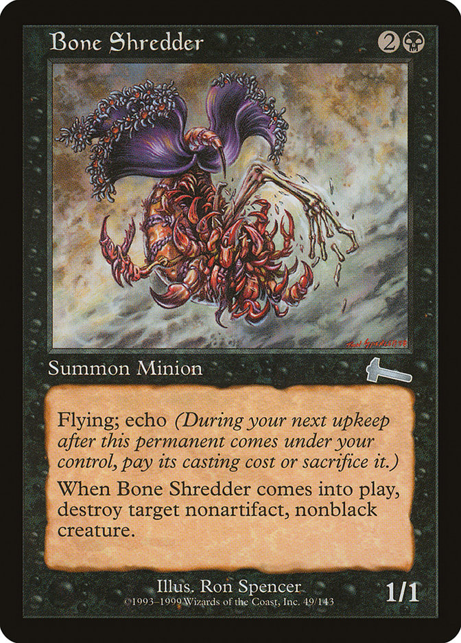 Bone Shredder [Urza's Legacy] | Devastation Store