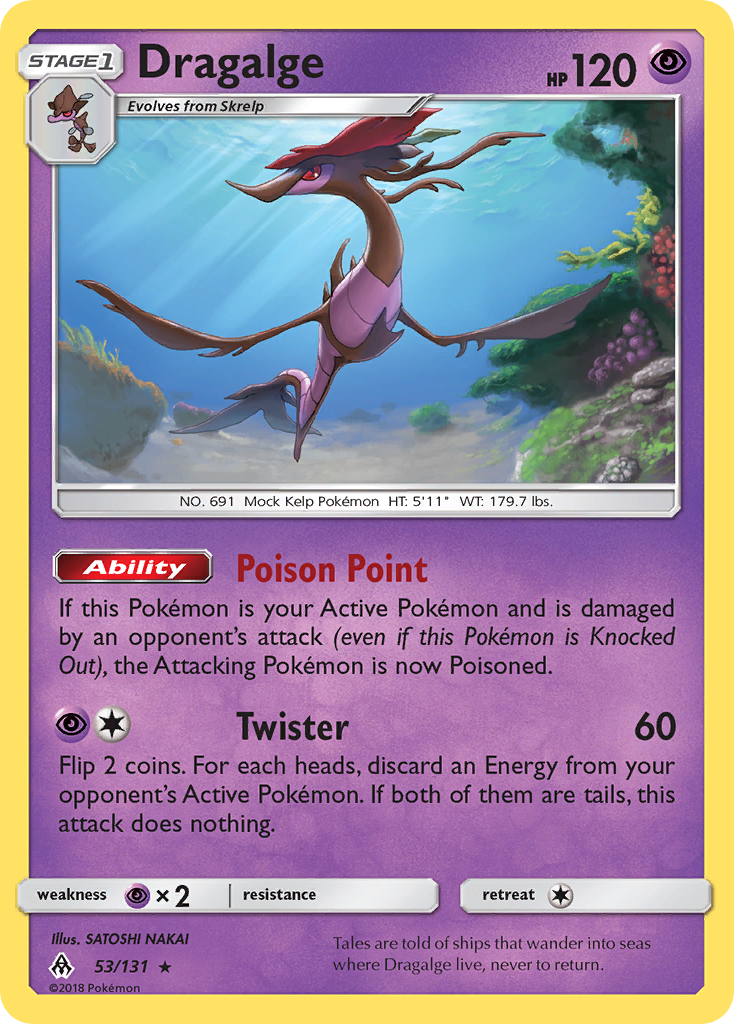 Dragalge (53/131) [Sun & Moon: Forbidden Light] | Devastation Store