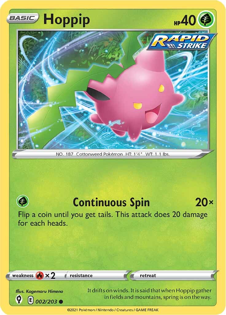 Hoppip (002/203) [Sword & Shield: Evolving Skies] | Devastation Store
