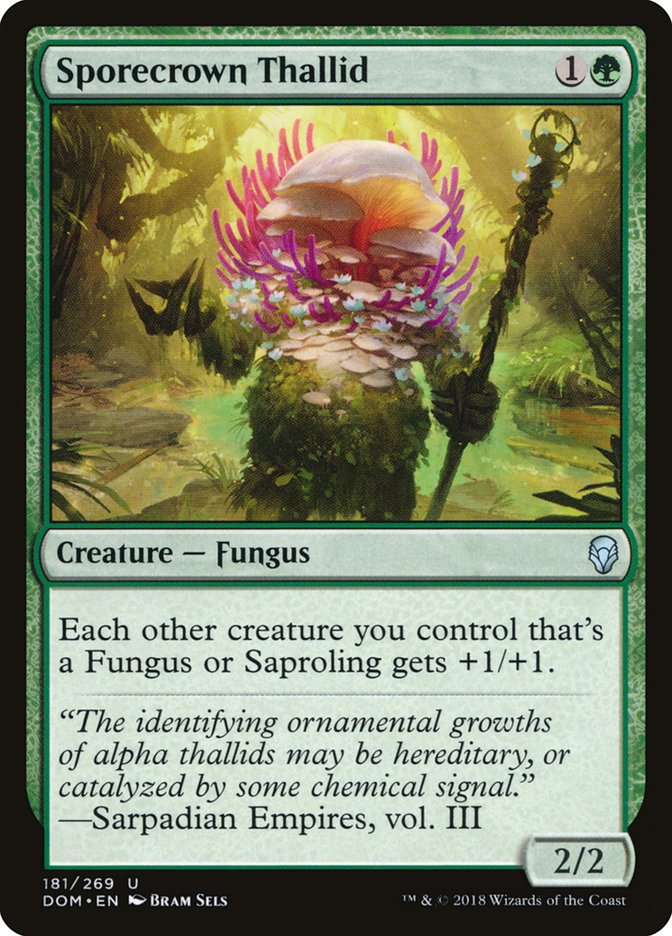 Sporecrown Thallid [Dominaria] - Devastation Store | Devastation Store