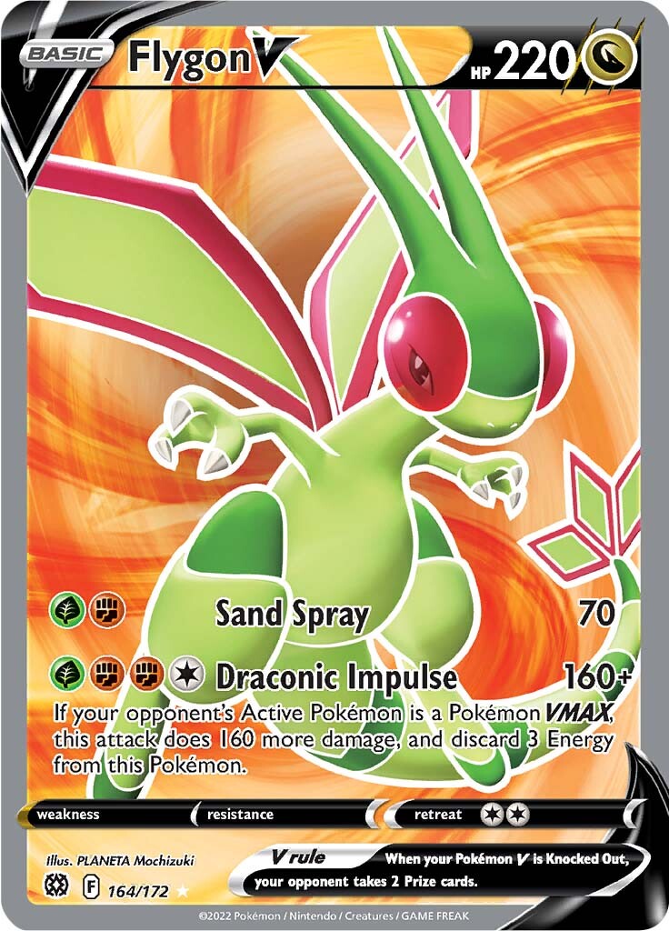 Flygon V (164/172) [Sword & Shield: Brilliant Stars] | Devastation Store