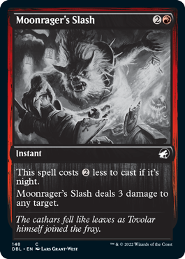 Moonrager's Slash [Innistrad: Double Feature] | Devastation Store