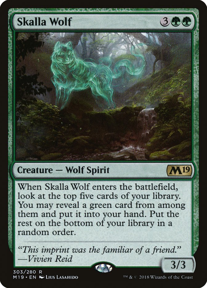 Skalla Wolf [Core Set 2019] | Devastation Store