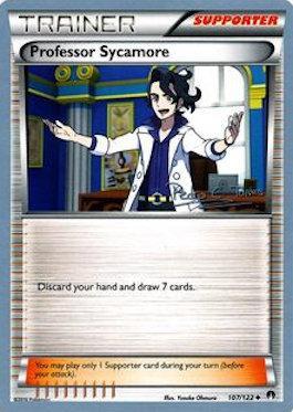 Professor Sycamore (107/122) (Dragones y Sombras - Pedro Eugenio Torres) [World Championships 2018] | Devastation Store