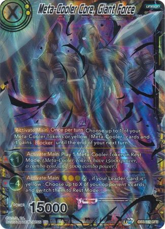 Meta-Cooler Core, Giant Force [DB3-142] | Devastation Store