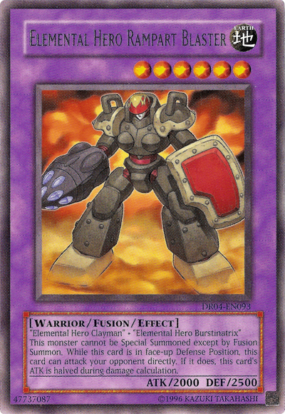 Elemental Hero Rampart Blaster [DR04-EN093] Rare | Devastation Store
