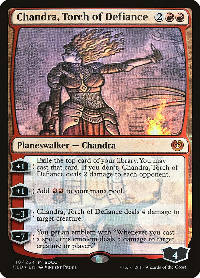 Chandra, Torch of Defiance [San Diego Comic-Con 2017] - Devastation Store | Devastation Store