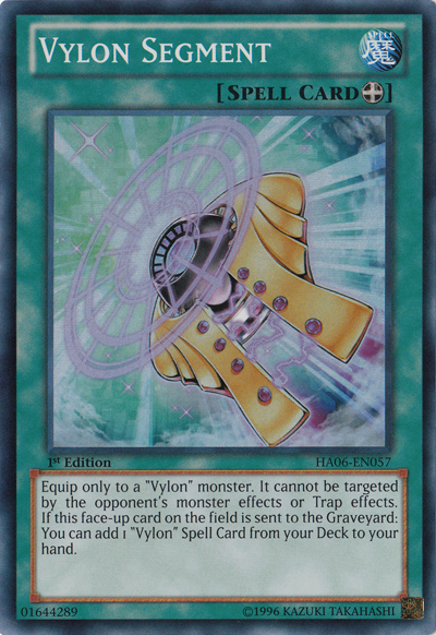 Vylon Segment [HA06-EN057] Super Rare | Devastation Store