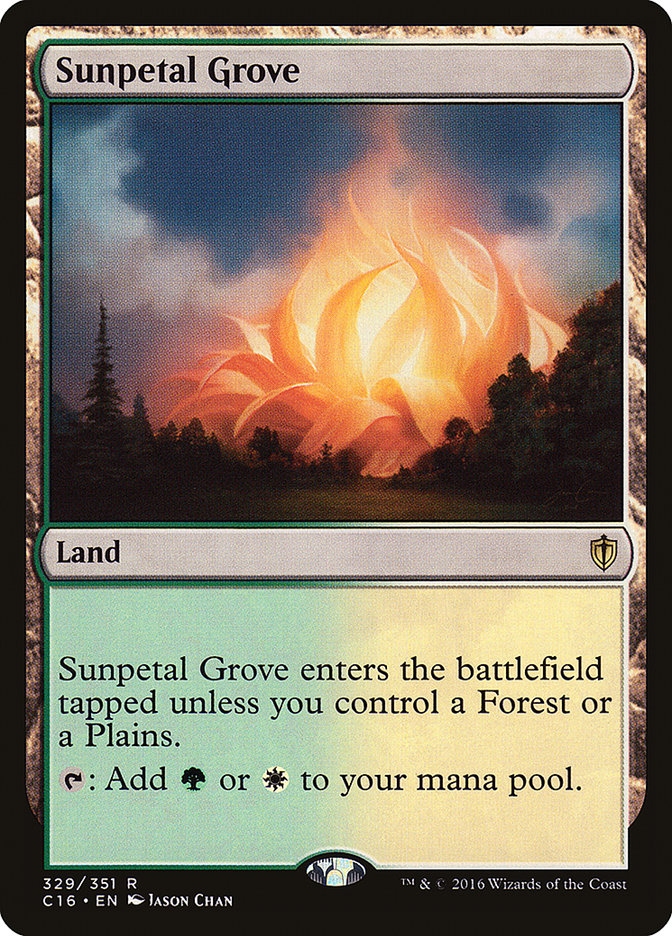 Sunpetal Grove [Commander 2016] | Devastation Store