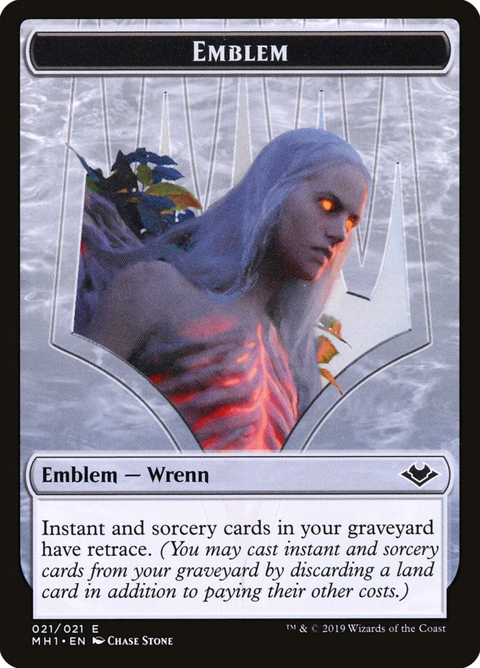 Goblin (010) // Wrenn and Six Emblem Double-sided Token [Modern Horizons Tokens] | Devastation Store