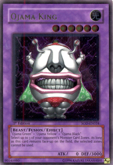 Ojama King [SOD-EN034] Ultimate Rare | Devastation Store