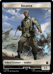 Horse // Soldier Double-Sided Token [Doctor Who Tokens] | Devastation Store