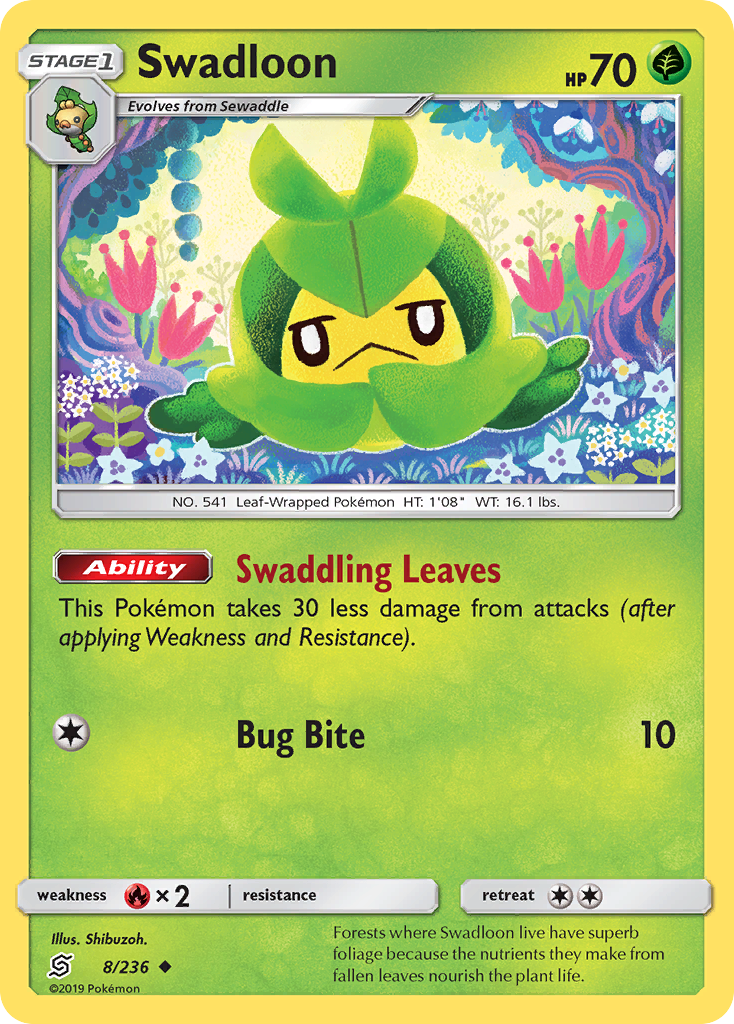 Swadloon (8/236) [Sun & Moon: Unified Minds] | Devastation Store