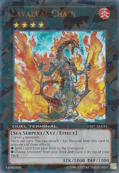 Lavalval Chain [DT07-EN035] Ultra Rare | Devastation Store