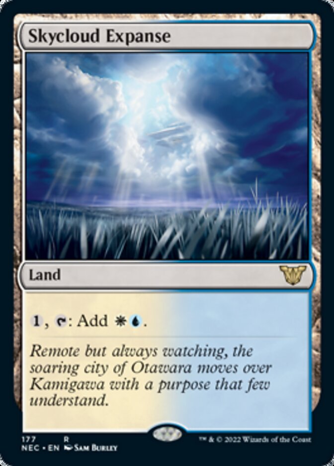 Skycloud Expanse [Kamigawa: Neon Dynasty Commander] | Devastation Store