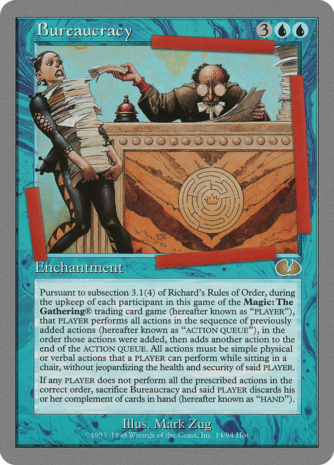 Bureaucracy [Unglued] - Devastation Store | Devastation Store