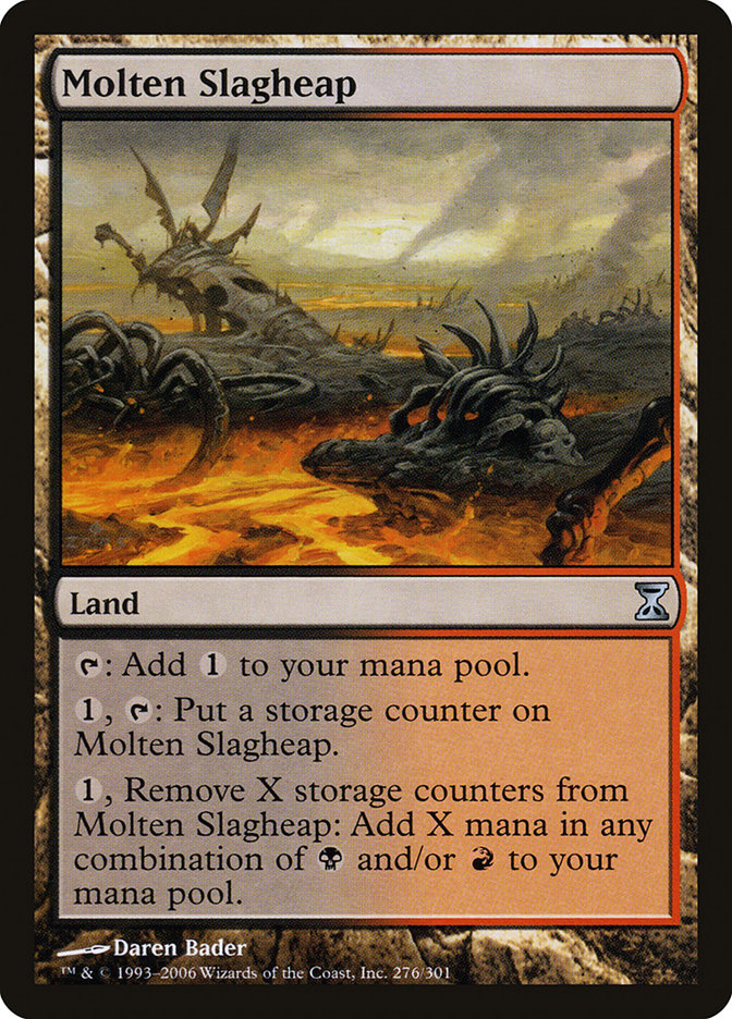 Molten Slagheap [Time Spiral] | Devastation Store