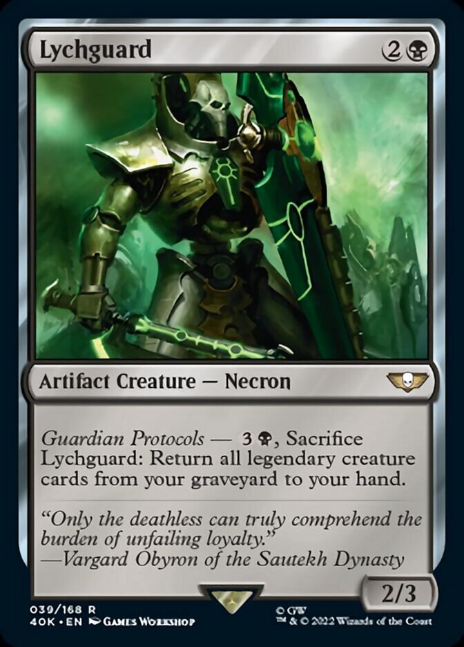 Lychguard (Surge Foil) [Universes Beyond: Warhammer 40,000] | Devastation Store