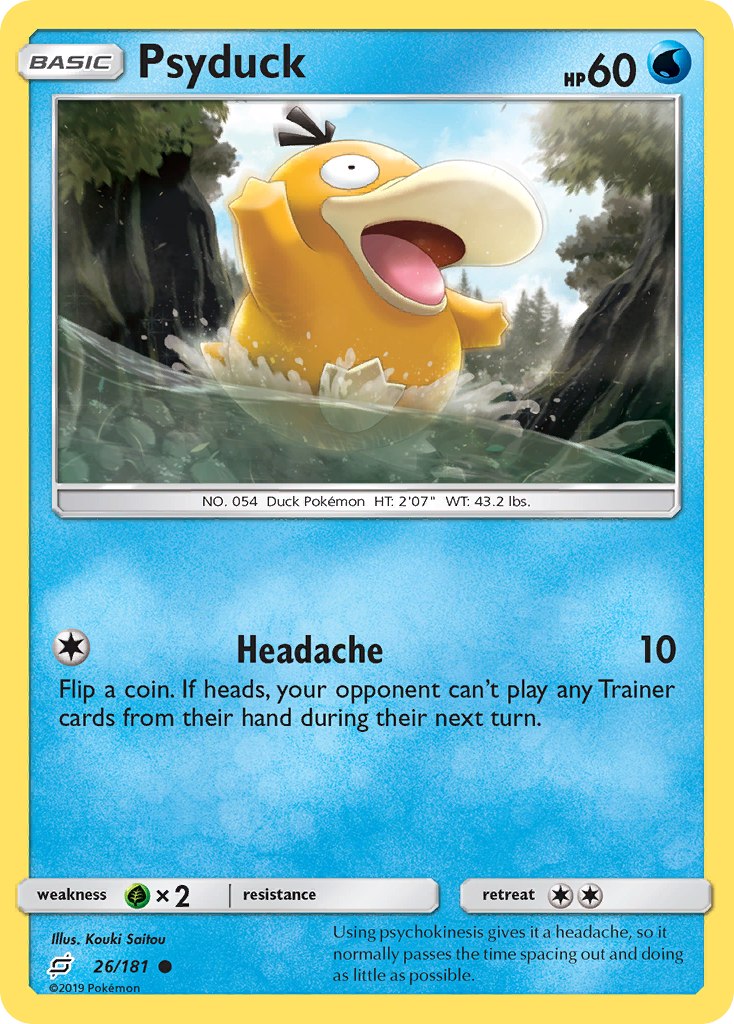 Psyduck (26/181) [Sun & Moon: Team Up] | Devastation Store