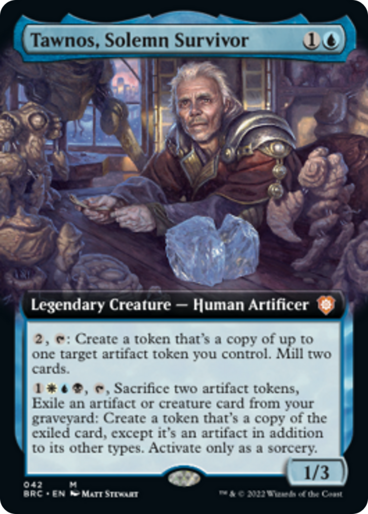 Tawnos, Solemn Survivor (Extended Art) [The Brothers' War Commander] | Devastation Store