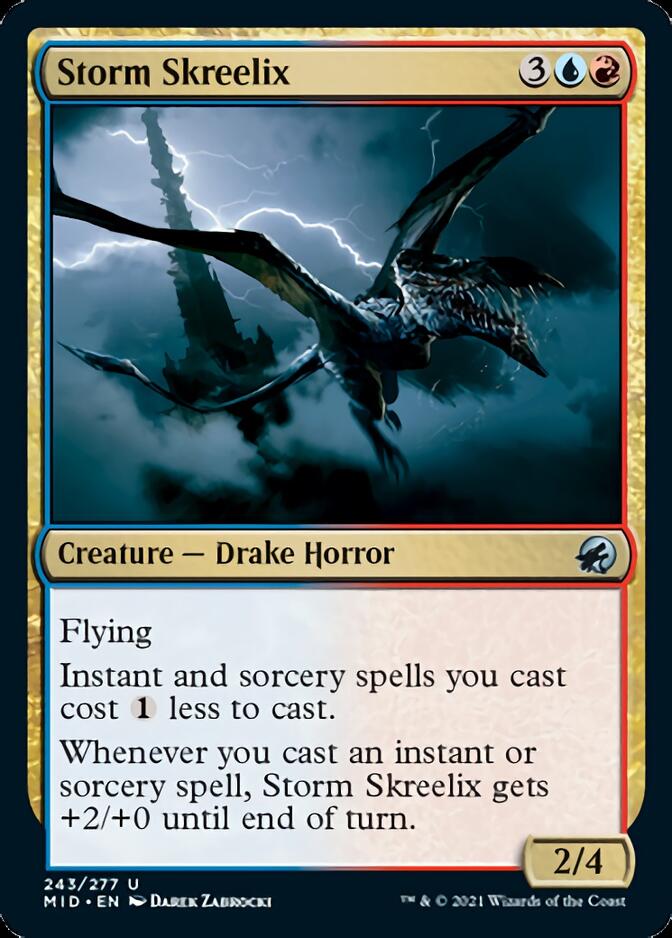 Storm Skreelix [Innistrad: Midnight Hunt] | Devastation Store
