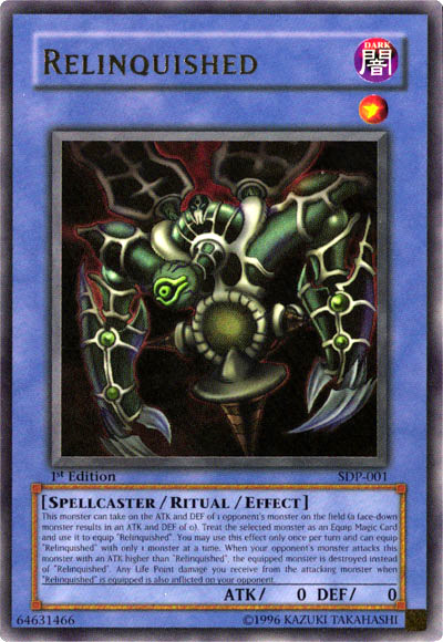 Relinquished [SDP-001] Ultra Rare | Devastation Store