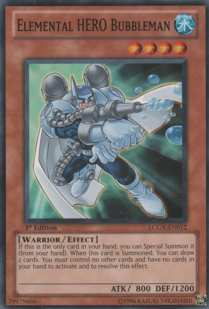 Elemental HERO Bubbleman [LCGX-EN012] Common | Devastation Store