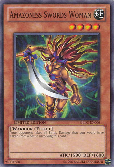 Amazoness Swords Woman [GLD3-EN006] Common | Devastation Store