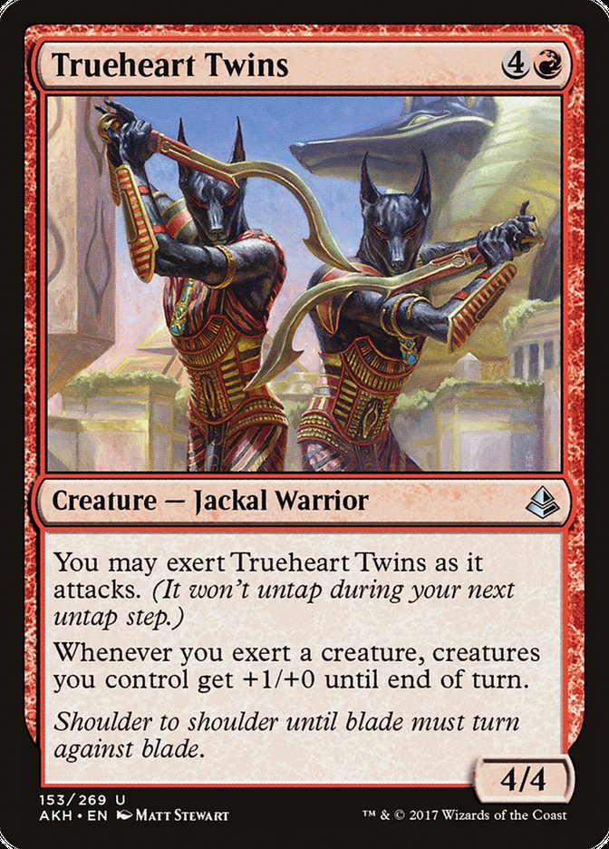 Trueheart Twins [Amonkhet] | Devastation Store