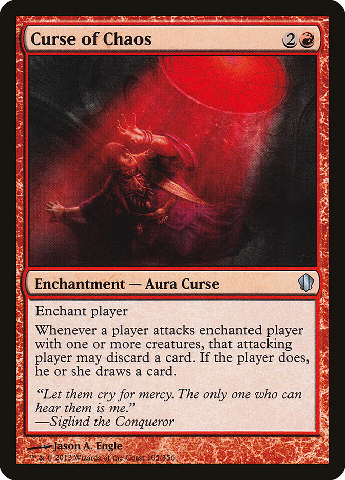 Curse of Chaos [Commander 2013] | Devastation Store