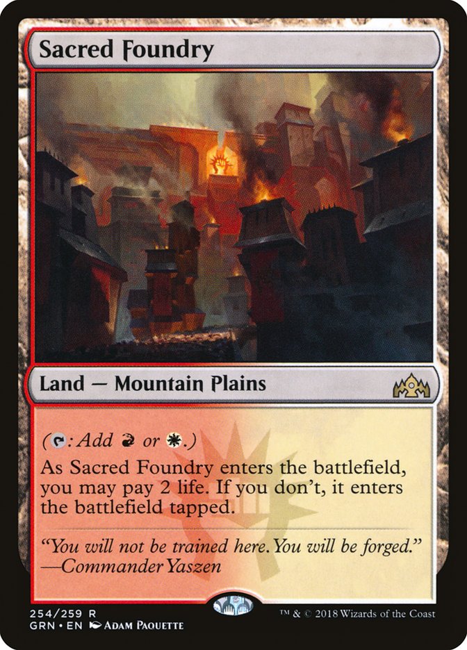 Sacred Foundry [Guilds of Ravnica] | Devastation Store