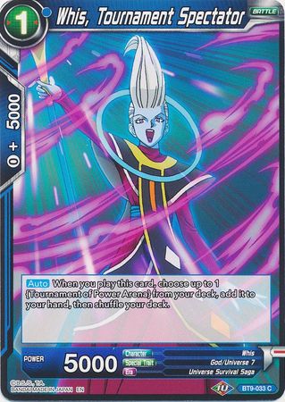 Whis, Tournament Spectator [BT9-033] | Devastation Store
